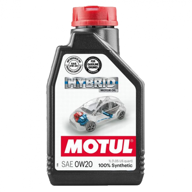 Масло Motul Hybrid 0W20 моторное синтетическое 4 л MOTUL 107142